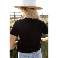 Azura Exchange MAMA Leopard Lightening Graphic Tee - S thumbnail