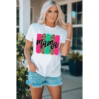Azura Exchange Leopard Brush Stroke Graphic Print T-Shirt - L thumbnail