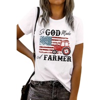 Azura Exchange Graphic Tee with a Farmer-inspired Design - M thumbnail