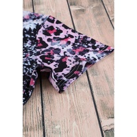 Azura Exchange Leopard Print Bleached Tee - L thumbnail