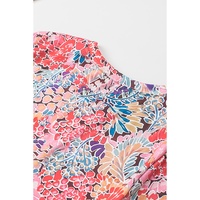 Azura Exchange Floral Print Slim Fit T-Shirt - L thumbnail