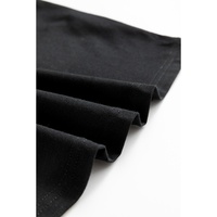 Black Christmas Big Bowknot Graphic Crewneck T Shirt - S thumbnail