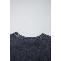 Black Vintage Nashville Tennessee Graphic Mineral Washed Plus Size Tee - XL thumbnail
