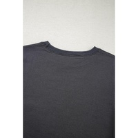 Dark Grey RISE WITH THE SUN Western Fashion Graphic Tee - L thumbnail