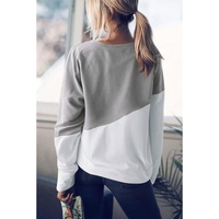 Azura Exchange Patchwork Dropped Shoulder Sweatshirt - M thumbnail