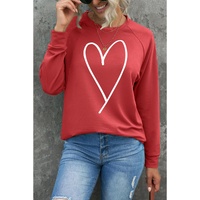 Azura Exchange Heart Graphic Sweatshirt - S thumbnail