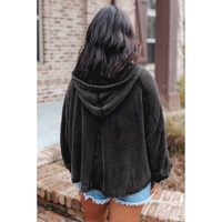 Azura Exchange Oversized Zip Up Hoodie with Pockets - L thumbnail