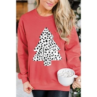 Azura Exchange Leopard Print Pullover Sweatshirt - S thumbnail
