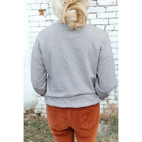 Azura Exchange Breaking COLD Letter Print Sweatshirt - XL thumbnail