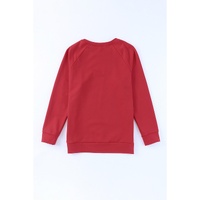 Azura Exchange Round Neck Raglan Sleeve Sweatshirt - S thumbnail