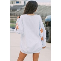 Grapefruit Orange Game Day Graphic Sweatshirt - M thumbnail