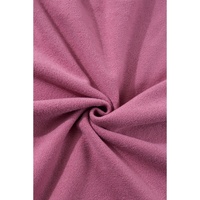 Valerian Solid Fleece Lined Drop Shoulder High Low Sweatshirt - 2XL thumbnail