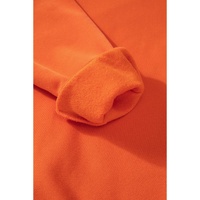Russet Orange Solid Fleece Lined Drop Shoulder Terry Sweatshirt - 2XL thumbnail