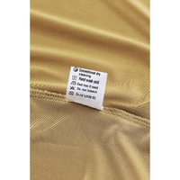 Yellow Velvet Open Front Pocketed Long Duster - 2XL thumbnail