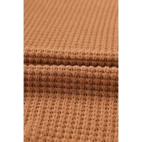 Azura Exchange Waffle Knit Button Up Casual Shirt - S thumbnail