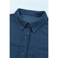 Azura Exchange Button Pocket Corduroy Shirt - L thumbnail