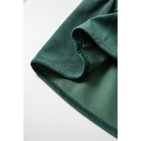 Skobeloff Corduroy Ruffle Tiered Buttoned O Neck Shirt - 2XL thumbnail