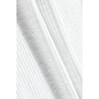 White Contrast Seams Ribbed Tank Top - L thumbnail