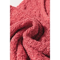 Flamingo Textured Knit U Neck Slim Fit Sweater Vest - M thumbnail