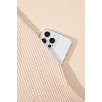 Parchment Corded Knit Crew Neck Puff Sleeve Shift Mini Dress - L thumbnail