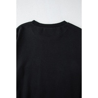 Black GAME DAY Rugby Football Graphic Pullover and Shorts Casual Outfit - XL thumbnail