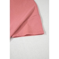 Blossom 2pcs Cropped Tee and Ruffle High Waist Skort Set - L thumbnail