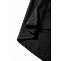 Black Peekaboo Wide Leg Square Neck Sleeveless Jumpsuit - L thumbnail