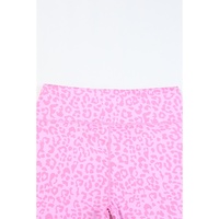 Azura Exchange Luxury Leopard Print Elastic Cycling Shorts - 2XL thumbnail