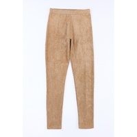 Azura Exchange High Waist Faux Suede Skinny Leggings - XL thumbnail