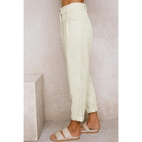 Azura Exchange Corduroy High Waist Straight Leg Pants - 4 US thumbnail