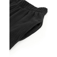 Azura Exchange Textured Ruffled Bell Bottom Pants - L thumbnail