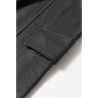 Carbon Grey Cargo Pockets Drawstring Sweatpants - L thumbnail