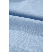 Beau Blue Knotted Open Back Halterneck Denim Tank Top - XL thumbnail