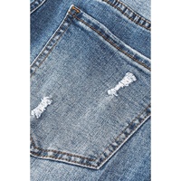 Azura Exchange Heart Patchwork Jeans - 8 US thumbnail