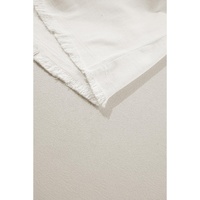 White Cow Spot Patchwork Flap Pocket Distressed Hem Long Denim Jacket - S thumbnail