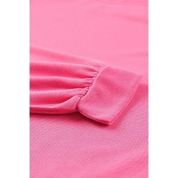 Pink May Contain Wine Crew Neck Plus Size Sweatshirt - 2X thumbnail