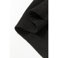 Black Tinsel Merry & Bright Round Neck Plus Size Sweater - 4X thumbnail