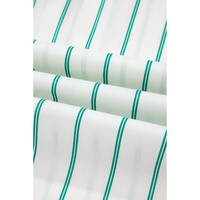 Green Stripe Plus Size St Patricks Day Short Sleeve Buttoned Shirt Dress - 4X thumbnail