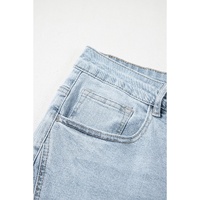 Beau Blue Light Wash Exposed Seam Plus Size Jeans - 3X thumbnail