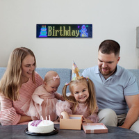 Programmable LED Matrix Panel Flexible Screen IP65 with APP Control 120*595mm thumbnail