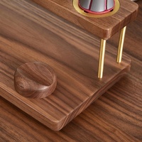 Countertop Organizer for Dyson Airwrap - Walnut Rack thumbnail