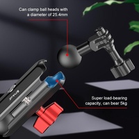 Adjustable Cnc Metal Motorcycle Rearview Arm Mount thumbnail