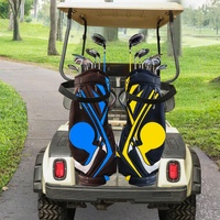 Electric Golf Cart Ball Bag Holder for Club Car Ds Tour Accessories thumbnail