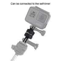 360 Degree Rotation Swivel Arm Tripod Mount for Action Cameras thumbnail
