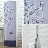 Vertical Cabinet Air Conditioning Cover - All-inclusive Fabric - 170x50x30cm - Sailboat Design thumbnail
