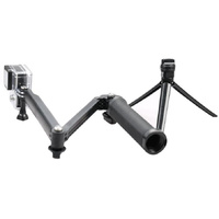 Extendable Monopod Tripod for Action Cameras - 3 Way Multi Function thumbnail