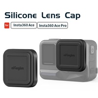 Silicone Lens Cap for Sports Camera - Protective Cover - For Insta360 Ace Pro thumbnail