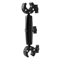 18cm Dual Head Motorcycle Handlebar Mount - 18Cm thumbnail