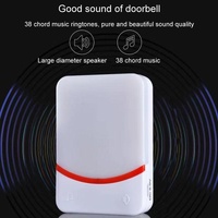 Wireless Doorbell With Remote Control And Flashing Light - Cmf1188-11 thumbnail