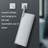 Black Hair Dryer Storage Package with Protective Cover and Hair Roll thumbnail